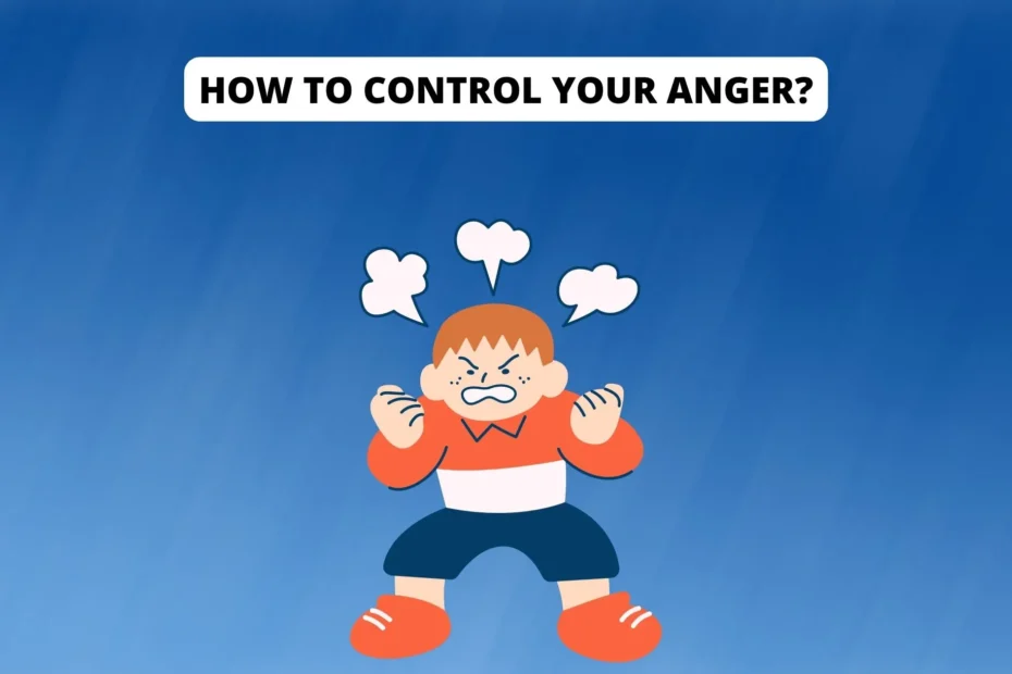 how to control your anger